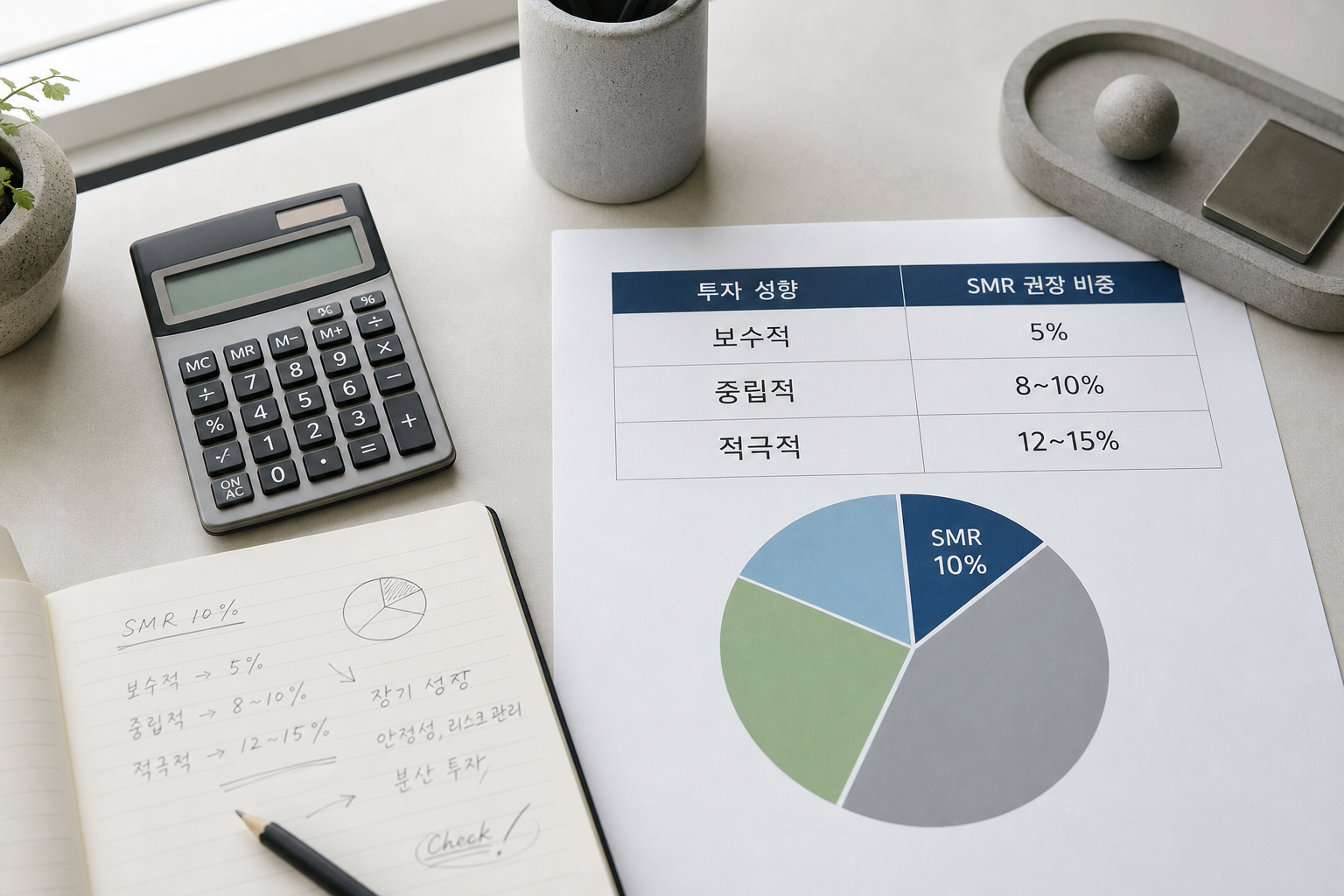 SMR 주식 포트폴리오 비중 결정 실전 기준