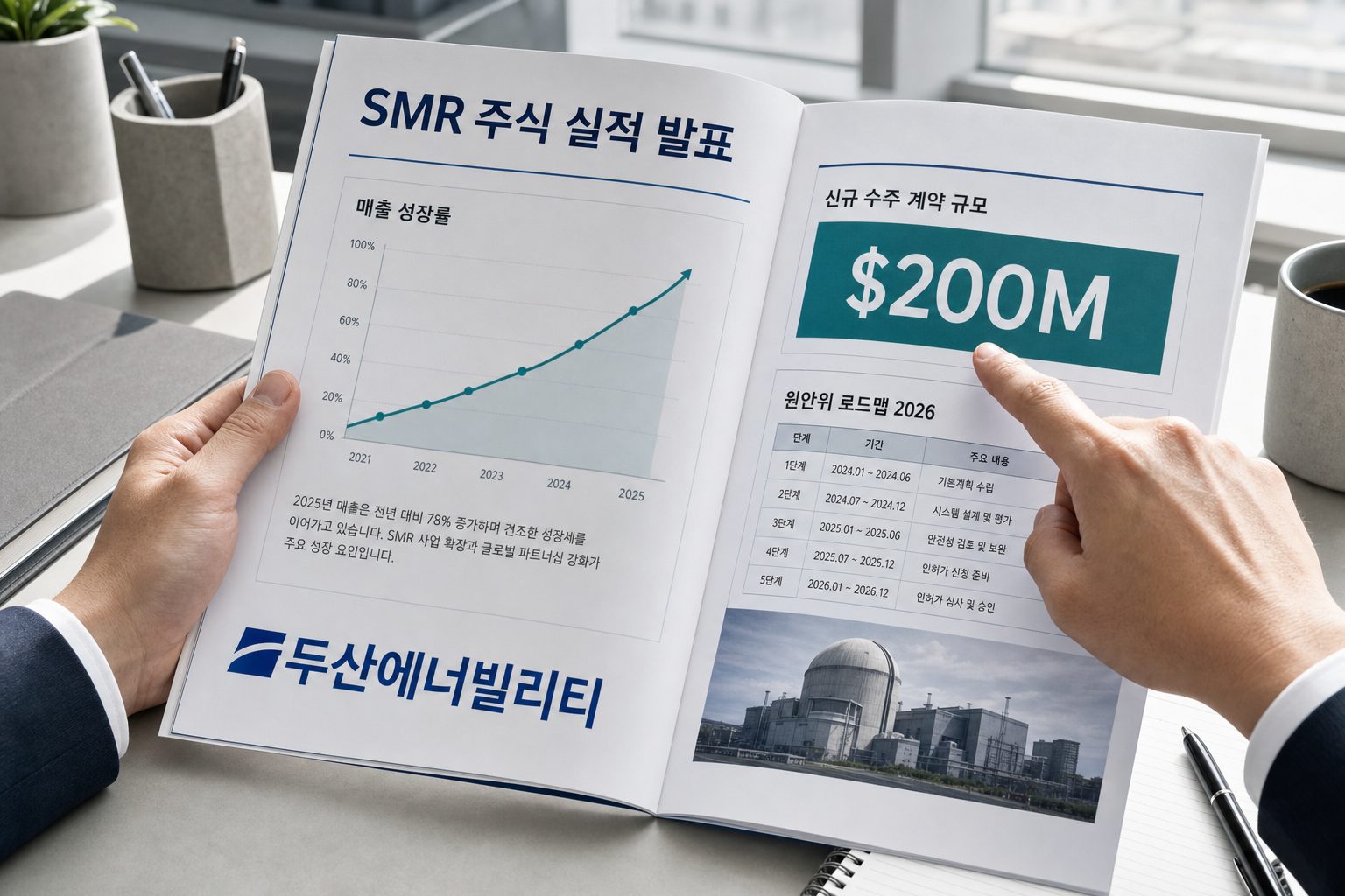 SMR 주식 투자 시 실적 발표에서 확인할 포인트
