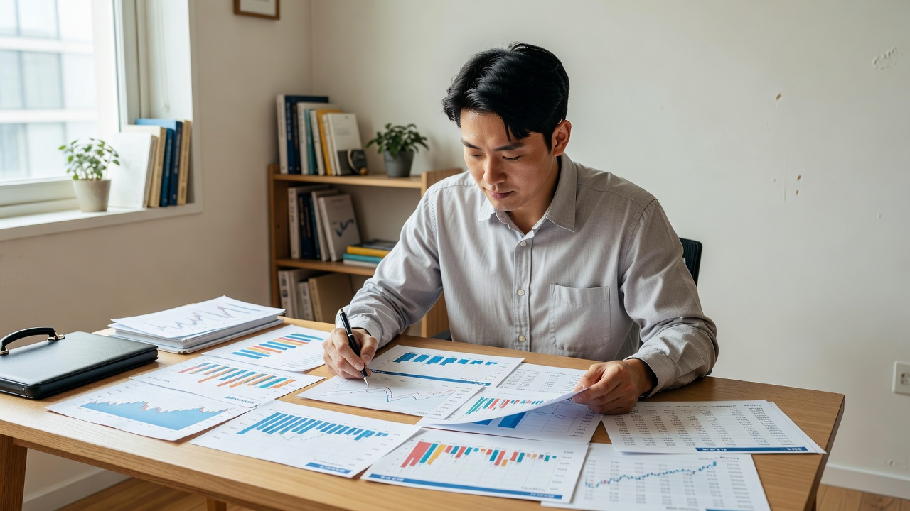 SMR 주식 포트폴리오 구성 전략의 목차를 보여주는 투자 계획 이미지