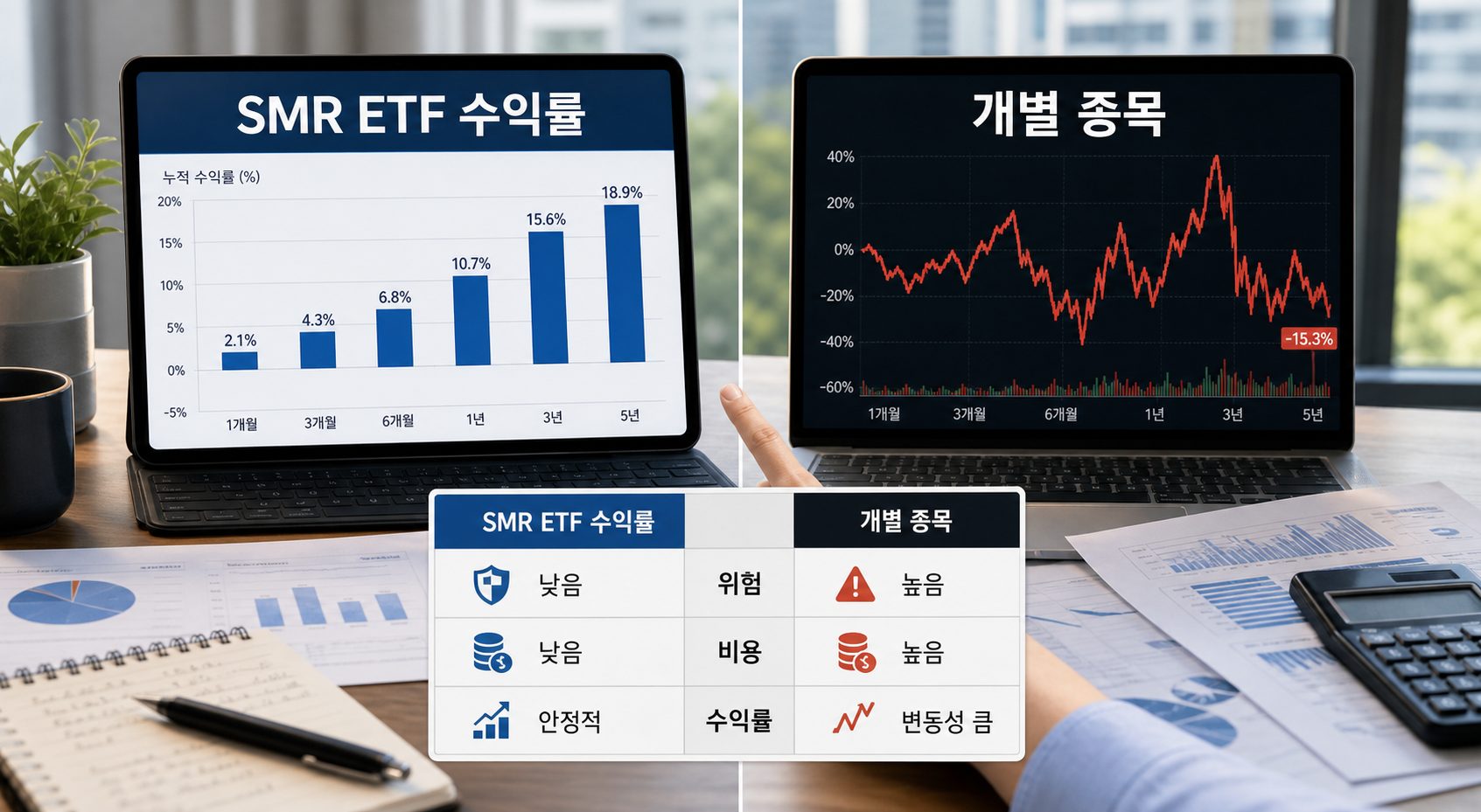 SMR ETF 수익률 비교와 개별 종목 분석 방법
