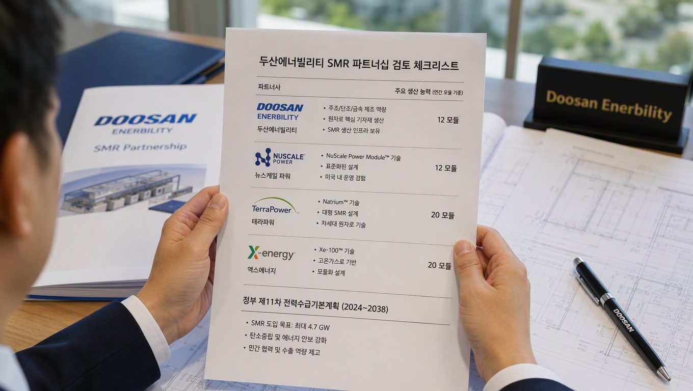 SMR 수주 기업을 선정할 때 반드시 확인해야 할 5가지 기준