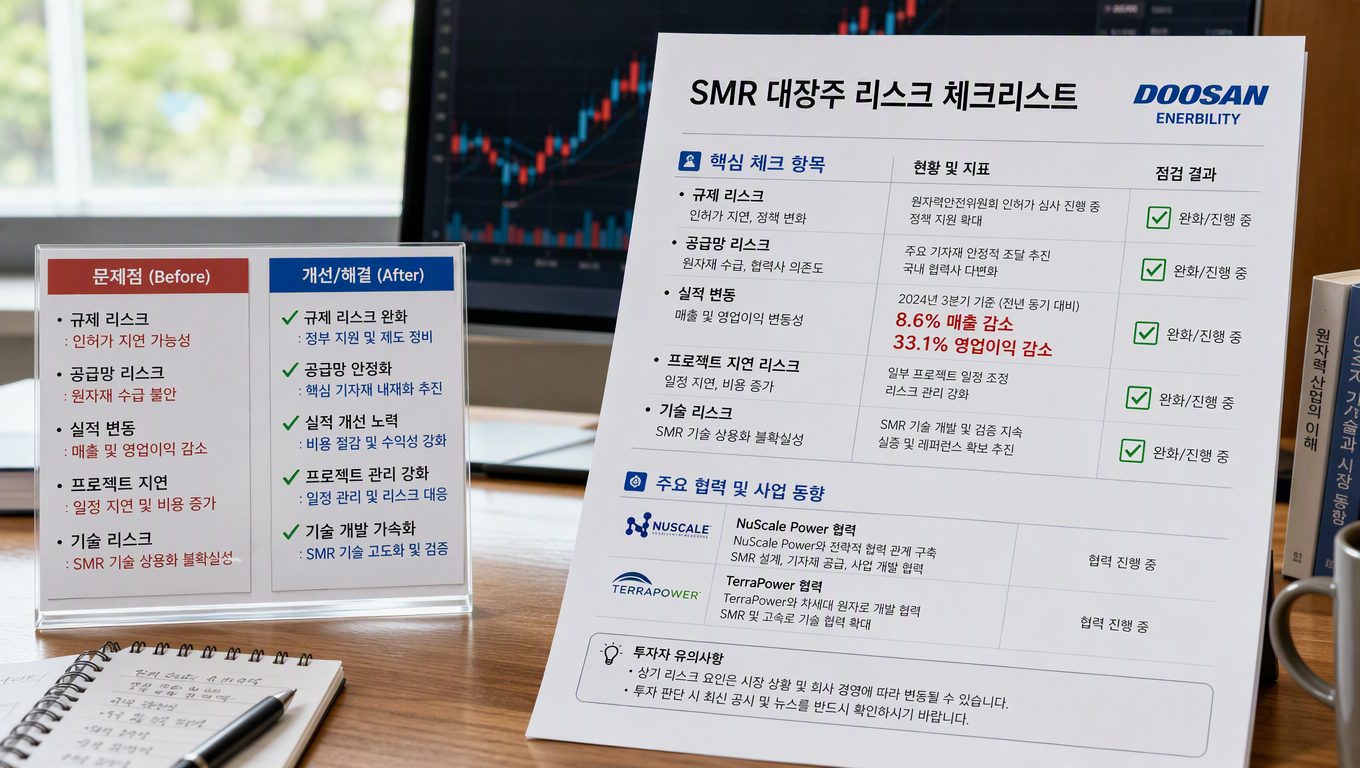 smr 대장주 한국 투자 전 확인해야 할 리스크 유형별 체크리스트
