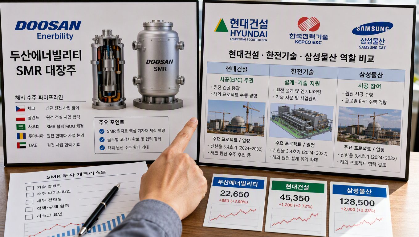 smr 선박 대장주 매수 타이밍을 잡는 실전 체크리스트