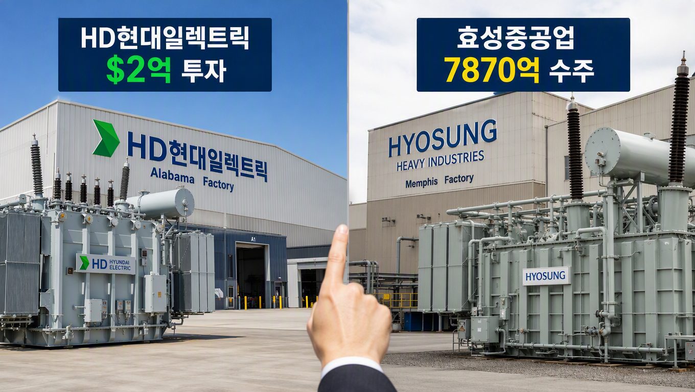 변압기 관련주 대장주 후보와 한국 기업 경쟁력