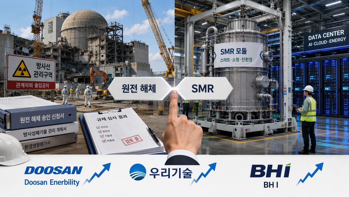 AI 데이터센터 확산 속 원전 해체 관련주 전망