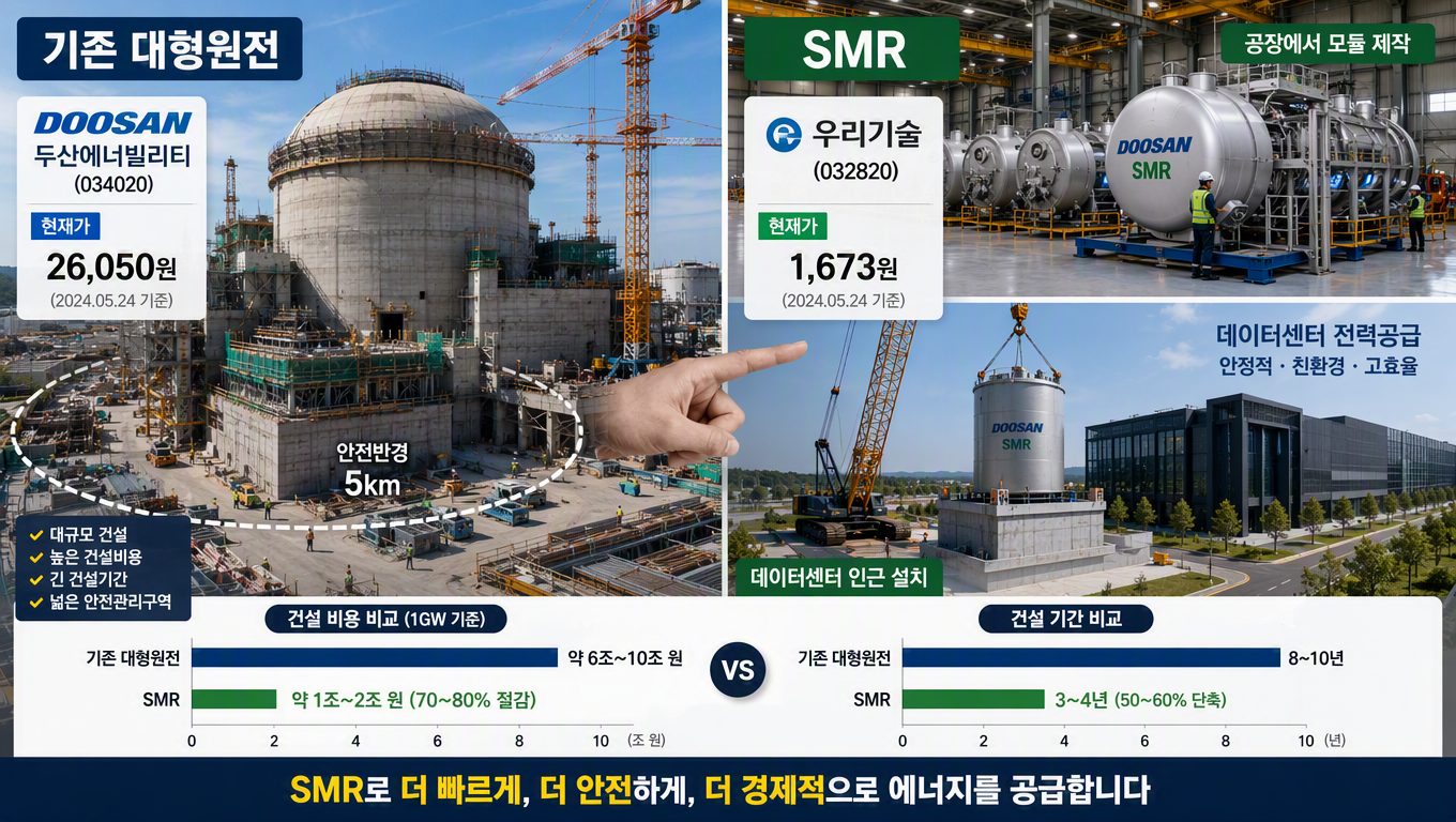 원전 관련주 전망과 SMR 역할, 투자 변동성 확인 기준