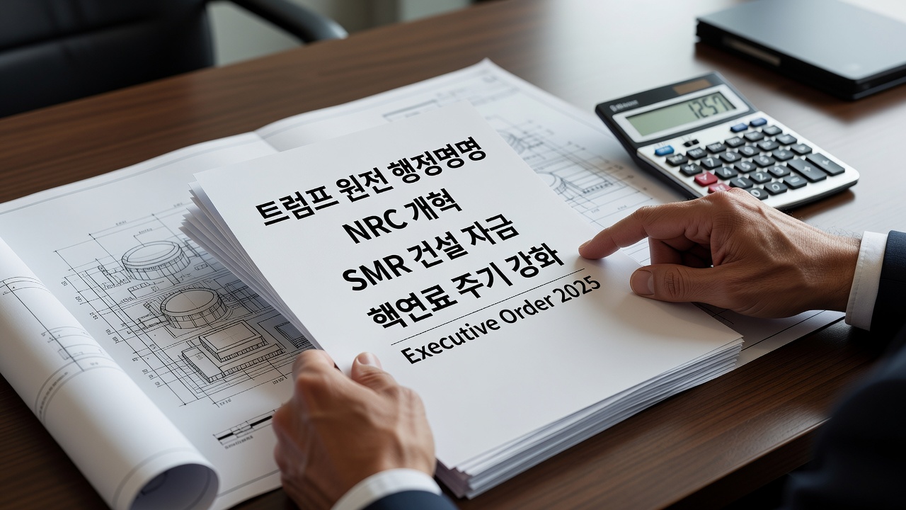 트럼프 원전 정책 행정명령 내용과 SMR 투자 신호