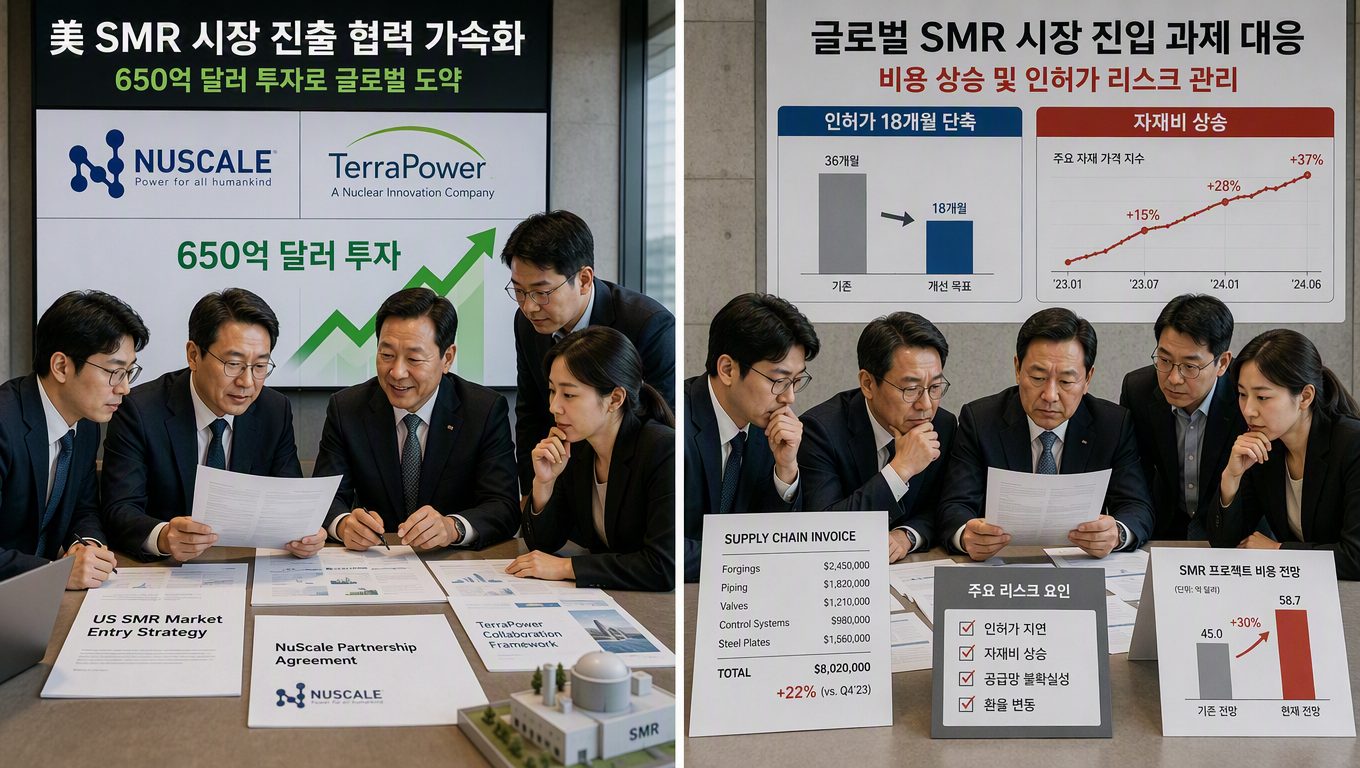 트럼프 원전 확대가 한국 SMR 기업의 미국 시장 진출에 미치는 영향