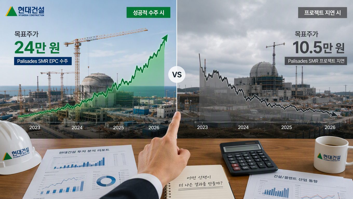 2026 현대건설 주가, 원전 수주 기대감은 실제 수치로 이어질까?