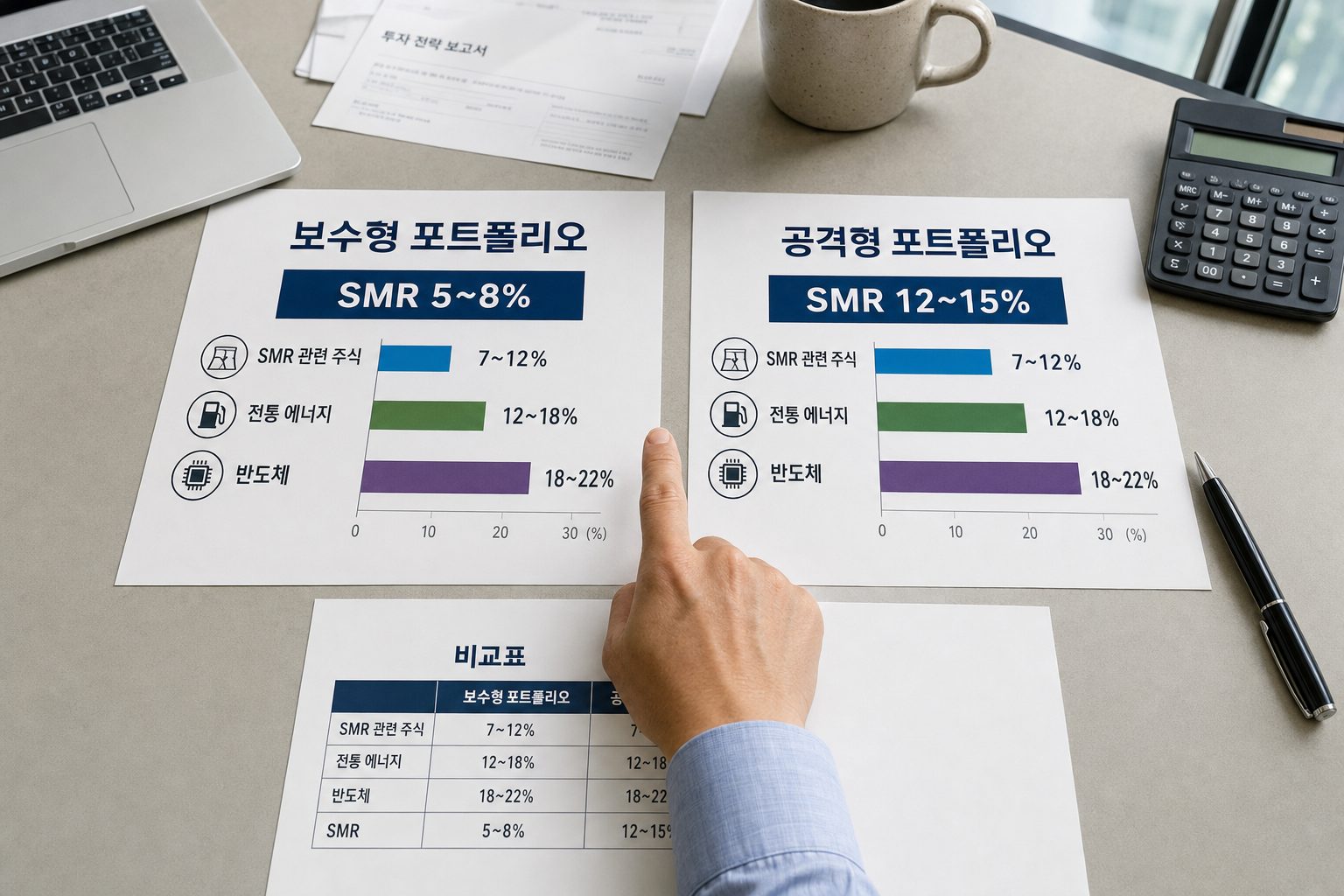SMR 주식 포트폴리오 비중 결정 실전 기준